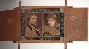 Alma-Tadema, Sir Lawrence Self-Portraits of Lawrence Alma-Tadema and Laura Theresa Epps (mk23) USA oil painting reproduction